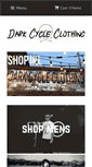 Mobile Screenshot of darkcycleclothing.com